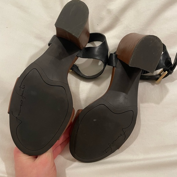 Franco Sarto Two Toned Block Heels - Picture 4 of 7